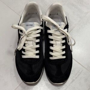 Celine Classic Black and Cream Sneakers size 38(8)